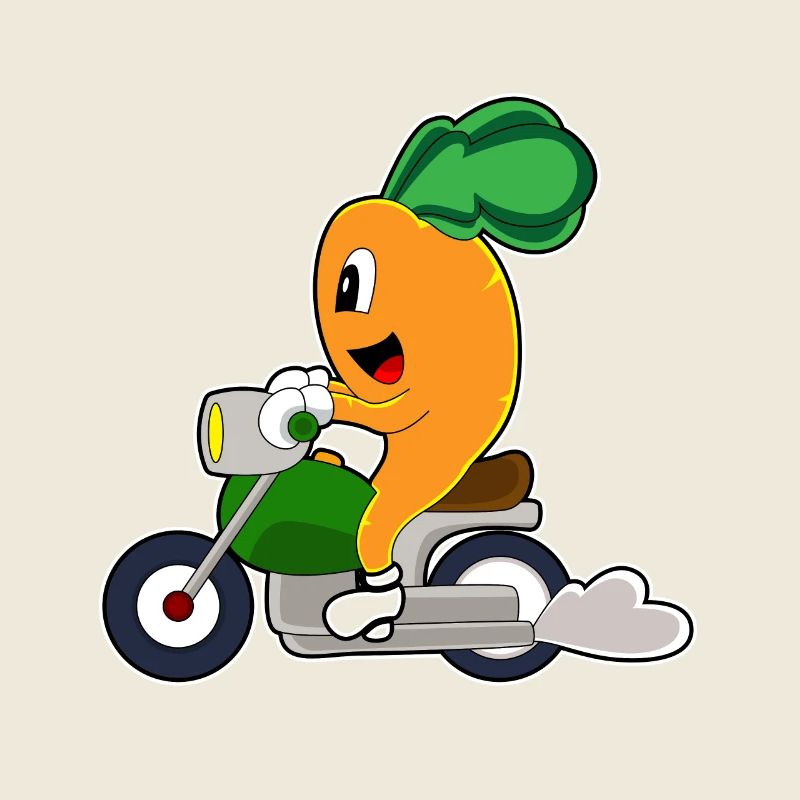 Karotte Motorroller