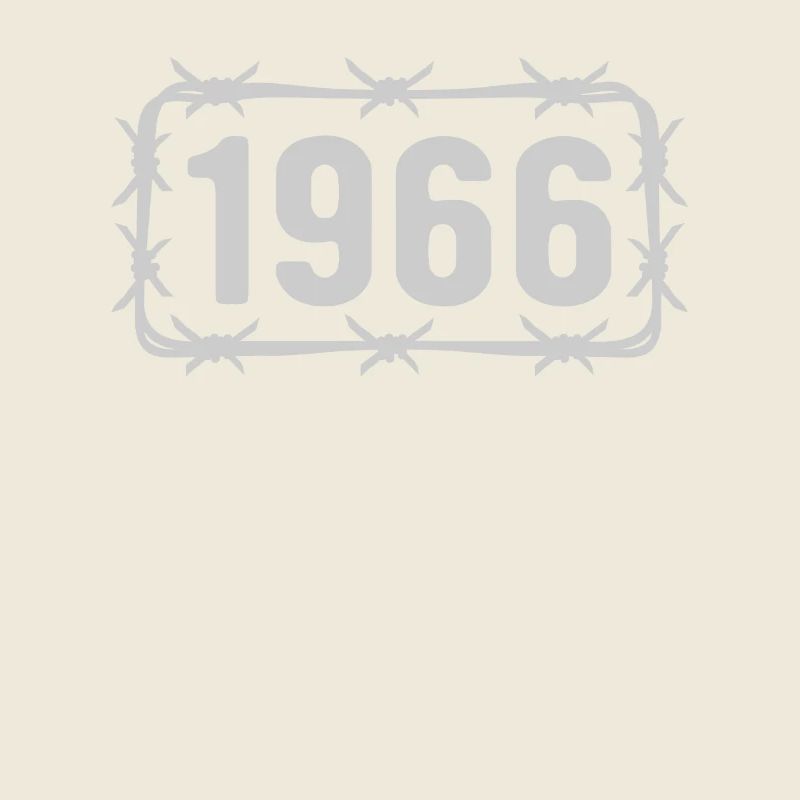 Birthday born 1966 Barbed wire