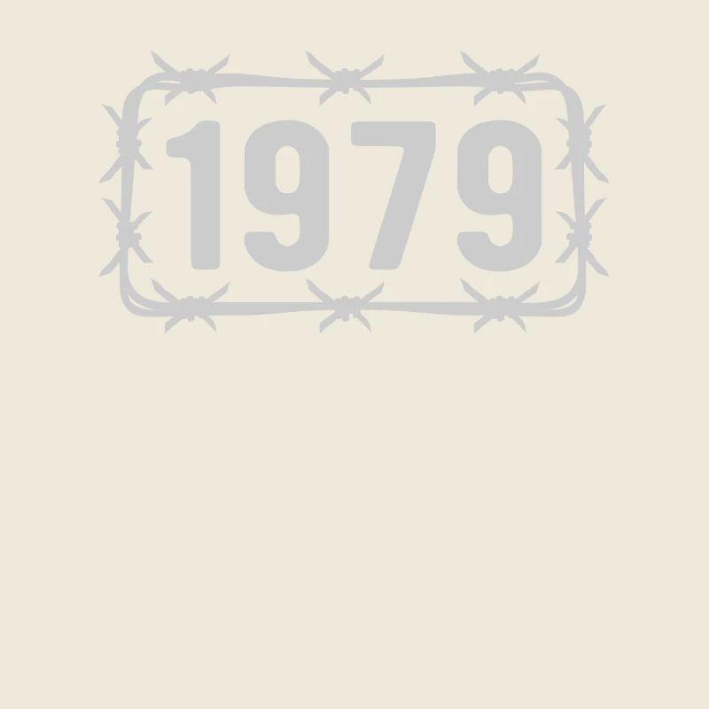 Birthday born 1979 Barbed wire