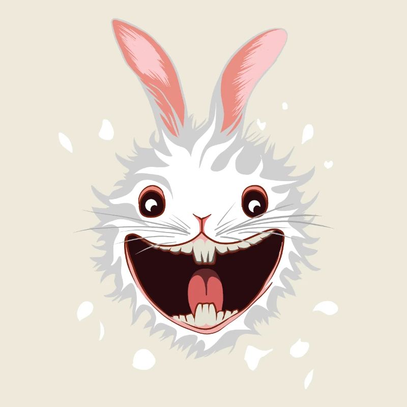 Tête de Lapin Blanc