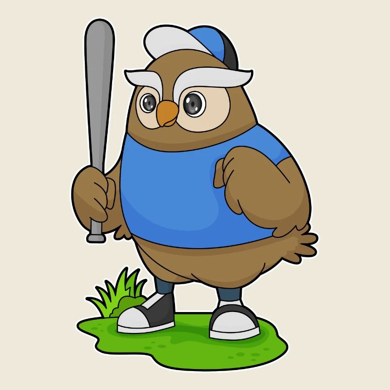 Batte de baseball Owl