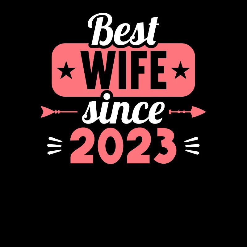beste Ehefrau seit 2023 1.Hochzeitstag