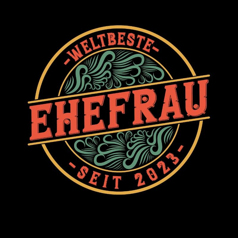 beste Ehefrau seit 2023 1.Hochzeitstag