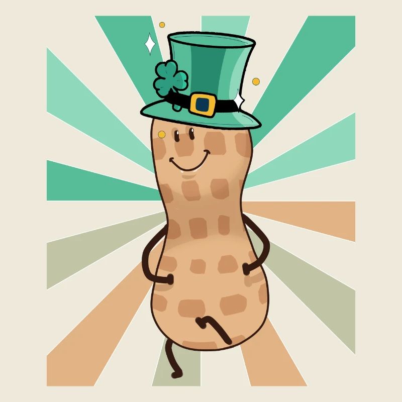 Peanut Nut New Year Congratulations Present Nut