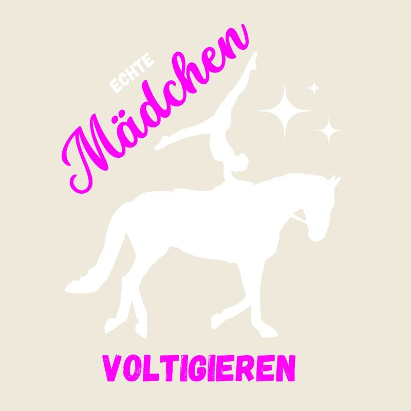 Echte Mädchen Voltigieren
