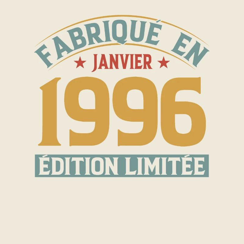 Fabriqué En Janvier 1996 Édition Limitée