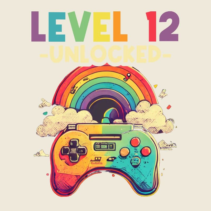 Niveau 12 ans de jeu 12er 12 anniversaire