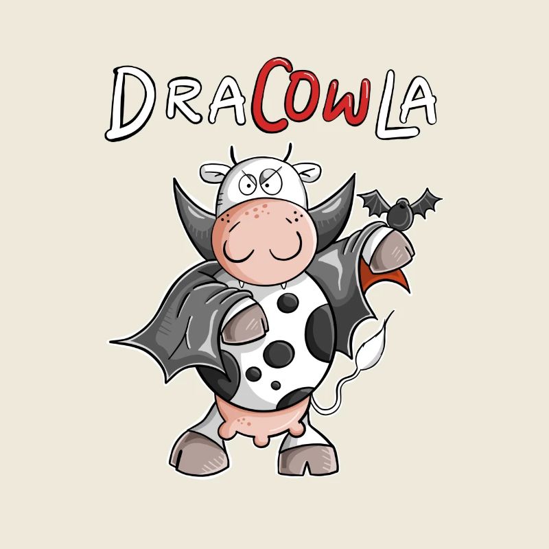 DraCOWla Dracula Vache Halloween