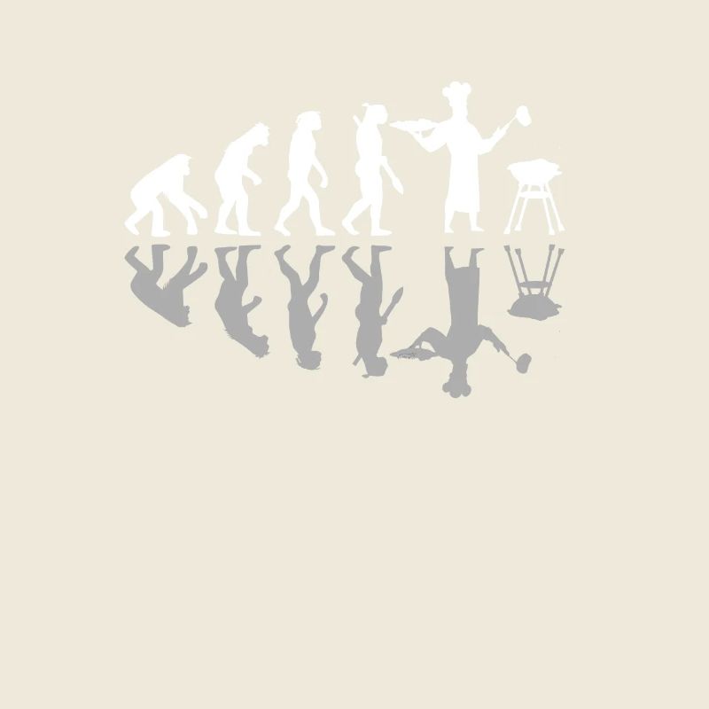 Grill Master Human Evolution BBQ Smoker Grilling