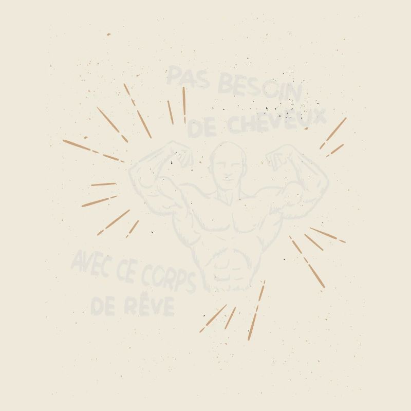 Pas besoin de cheveux avec ce corps de rêve
