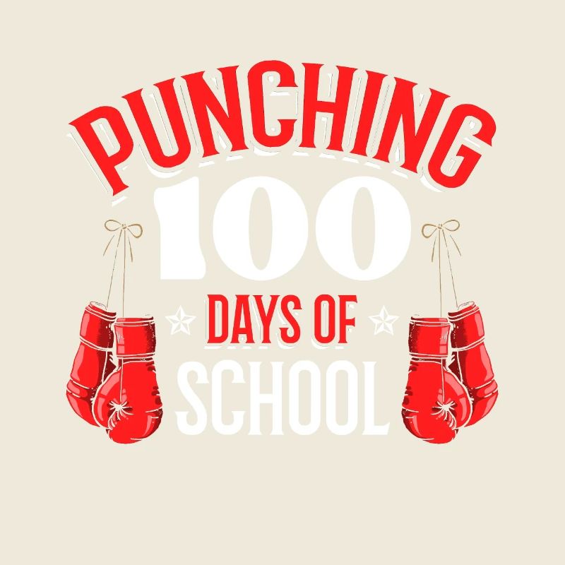 Punching 100 Tage Der Schule Sport Boxhandschuhe