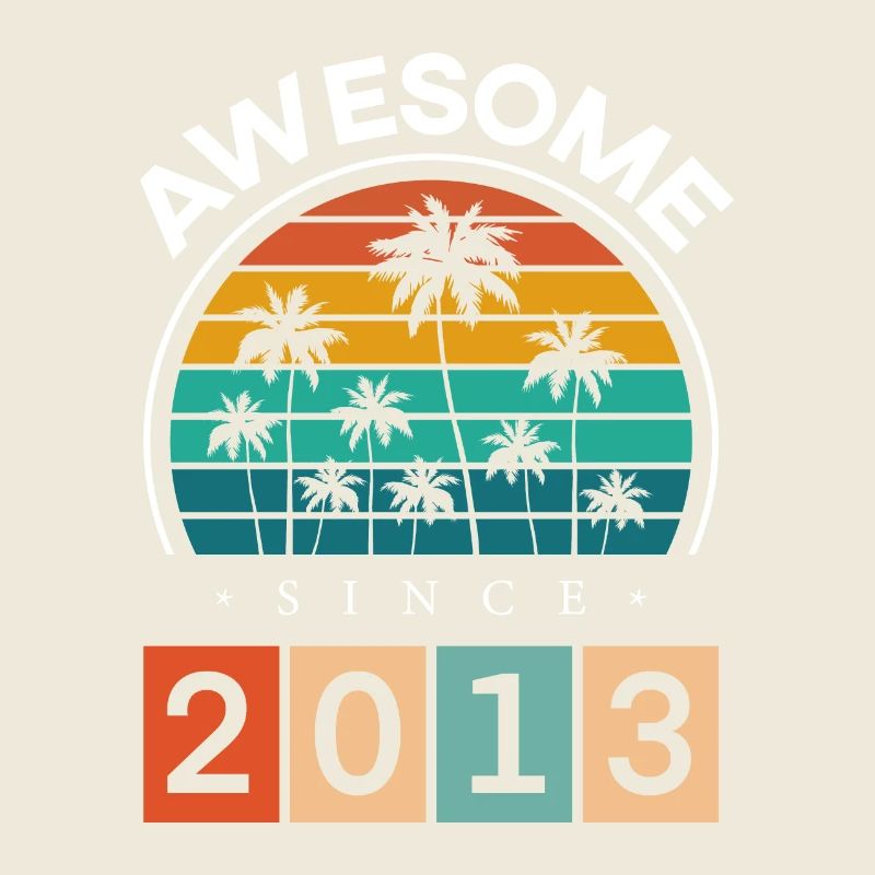 2013 Anniversaire Né Année de naissance millésime