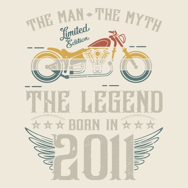 Der Mann der Mythos die Legende geboren im Jahr 2011 Geschenk