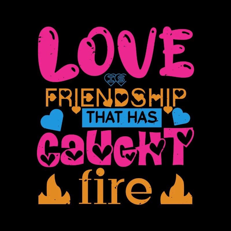 L’AMOUR DANS L’AMITIÉ QUI A LE FEU DE CAUCHT