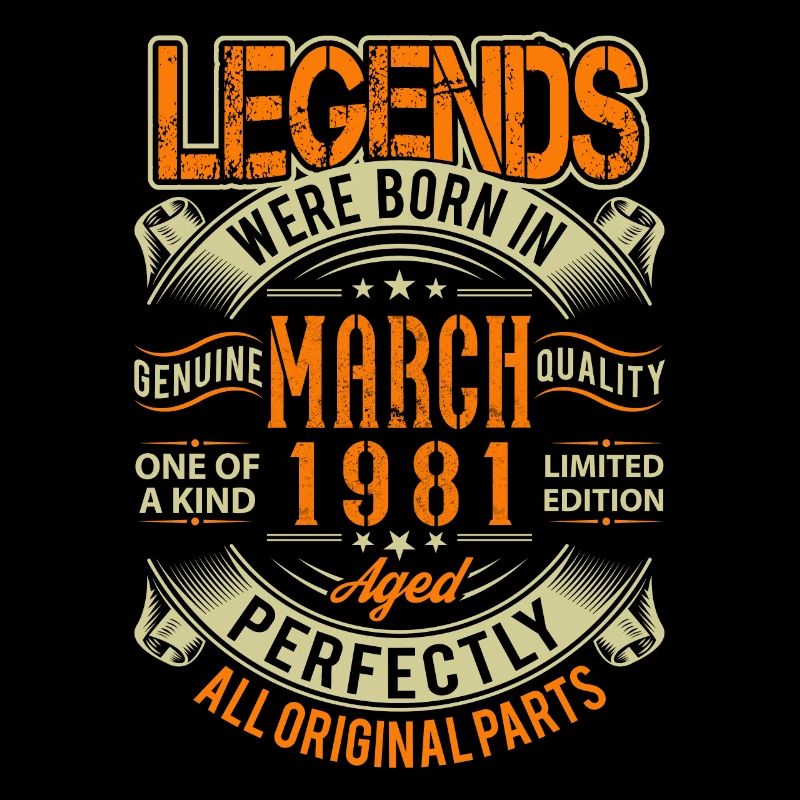 1981 Mars Anniversaire Légende