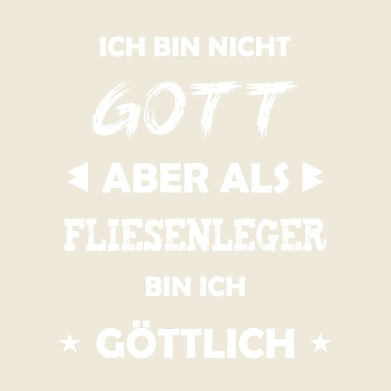 Fliesenleger Geschenk Spruch
