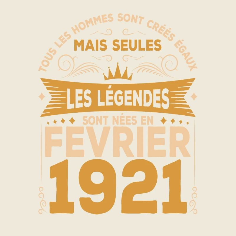 Les Légendes Sont Nées En Février 1921