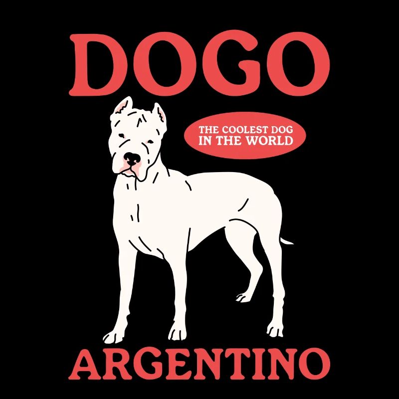 Dogo Argentino Hund Hundebesitzer Geschenk