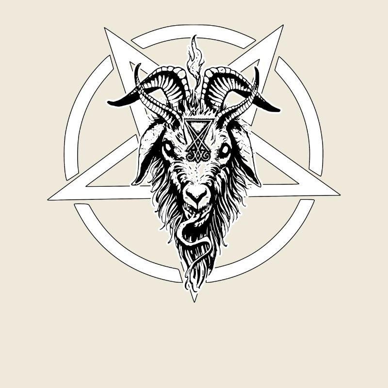Satan Baphomet Devil Pentagram