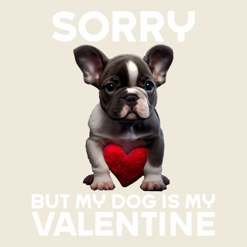 Désolé, mais mon chien est mon Valentin