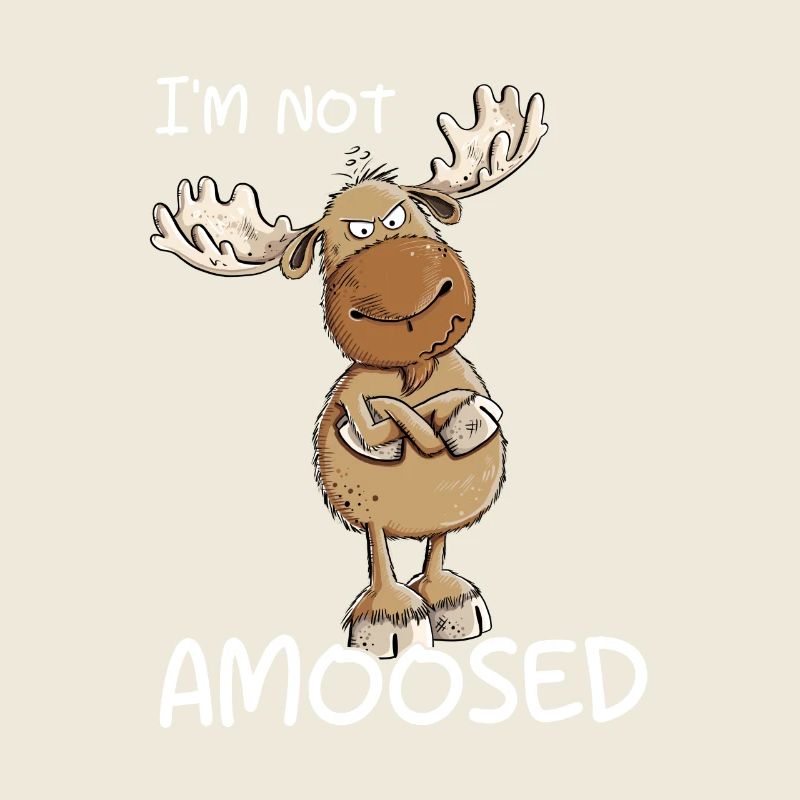 Funny Moose I Moose I Deer Reindeer Pun