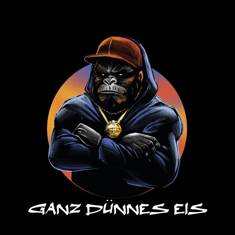 Ganz dünnes Eis / Spruch / Kaffe Spruch