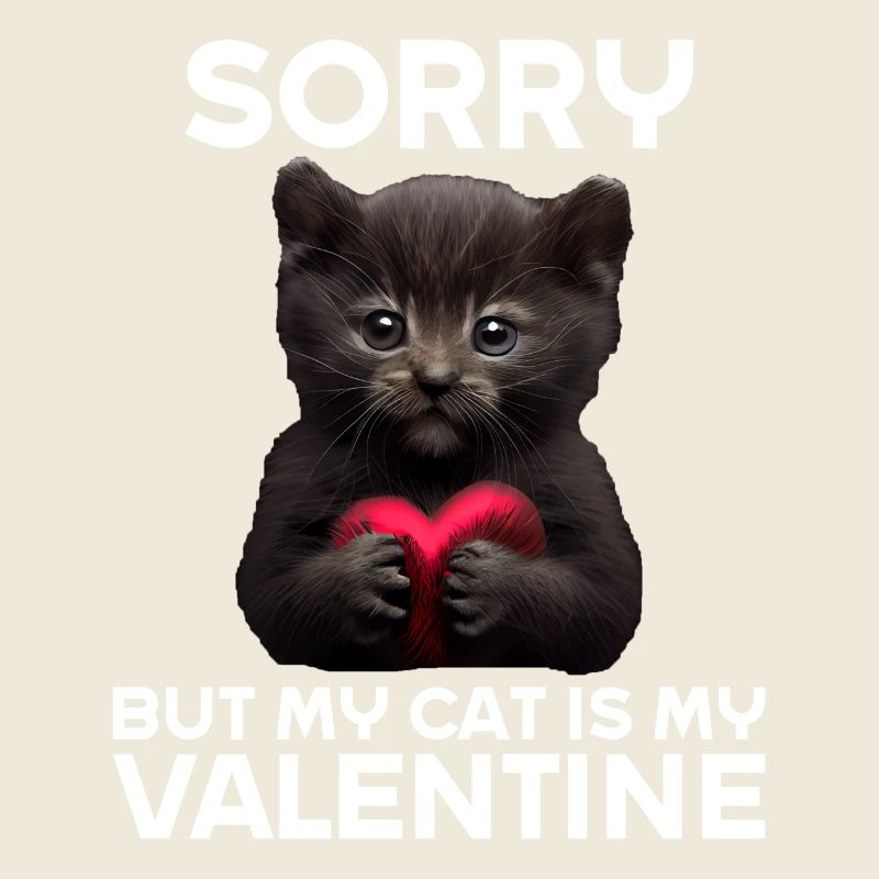 Désolé, mais mon chat est mon Valentin