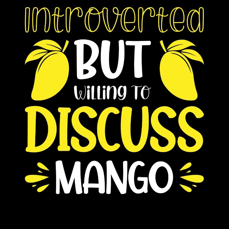 Introverti mais prêt à discuter de mangue