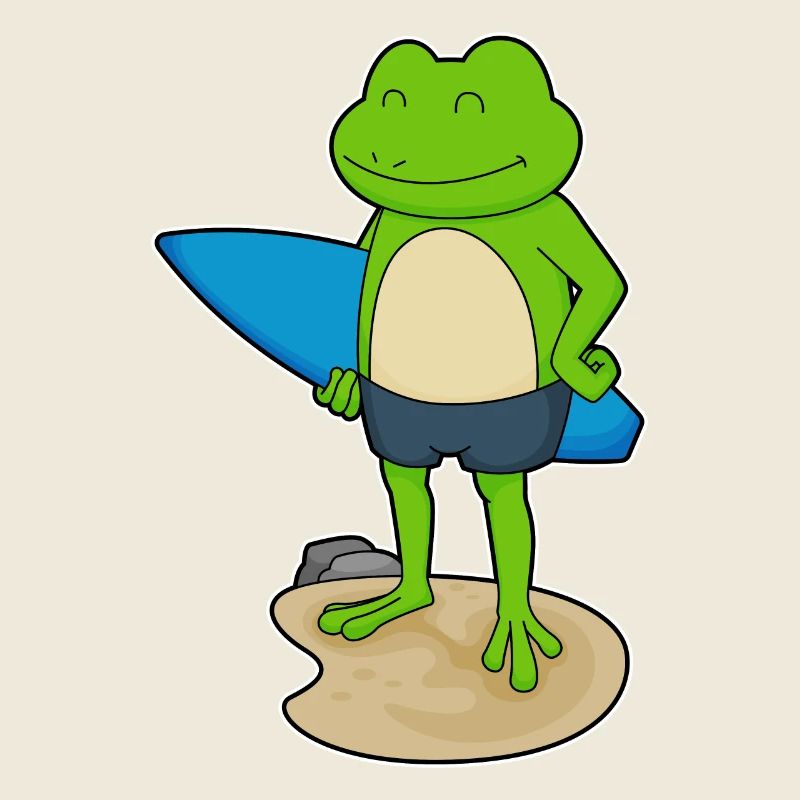 Planche de surf Frog Surfer