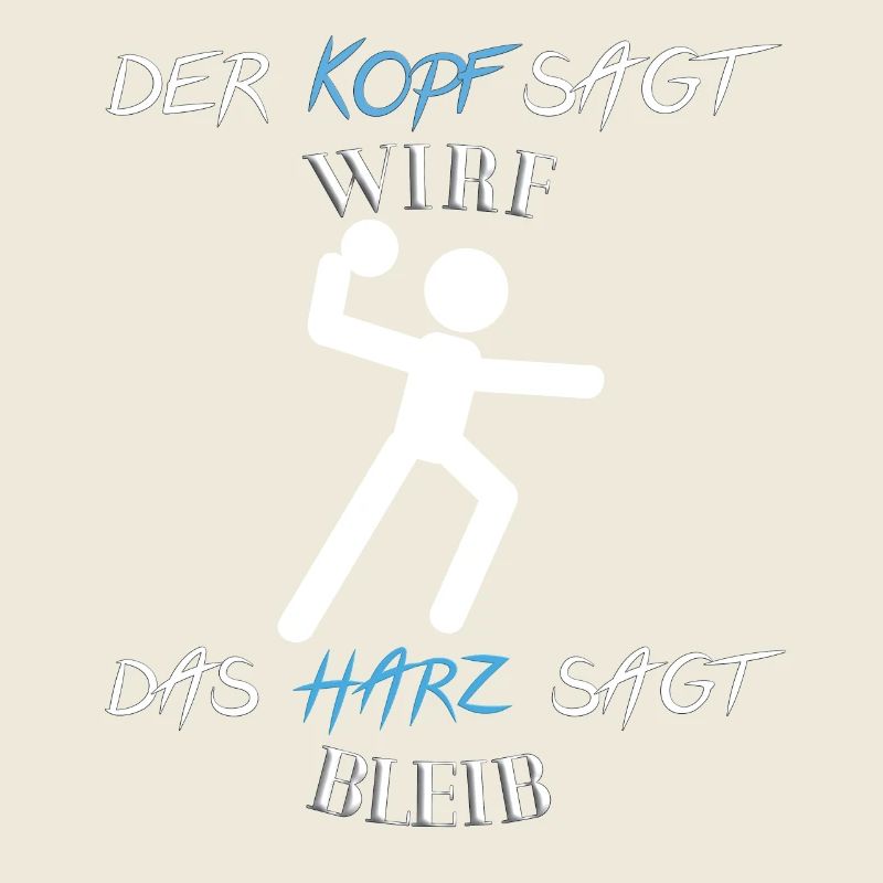 Handball Harz Wirf Spruch