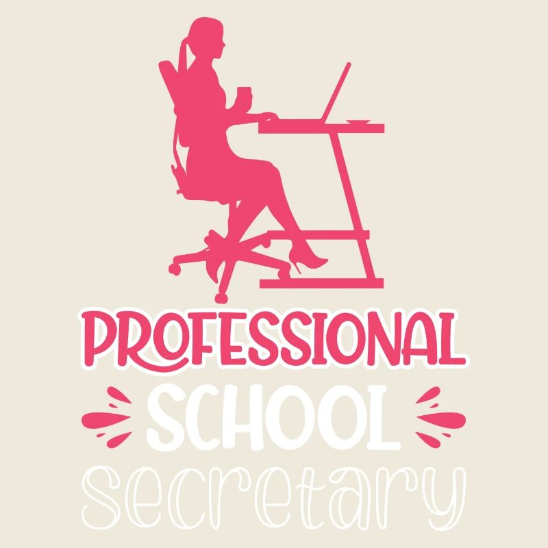 Sekretärin der Berufsschule