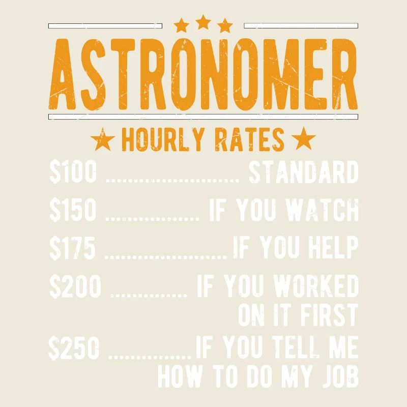 Astronom Stundenlohn