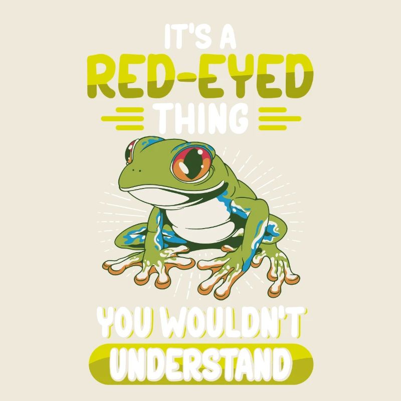 Frosch Frösche Rotaugenlaubfrosch Geschenk