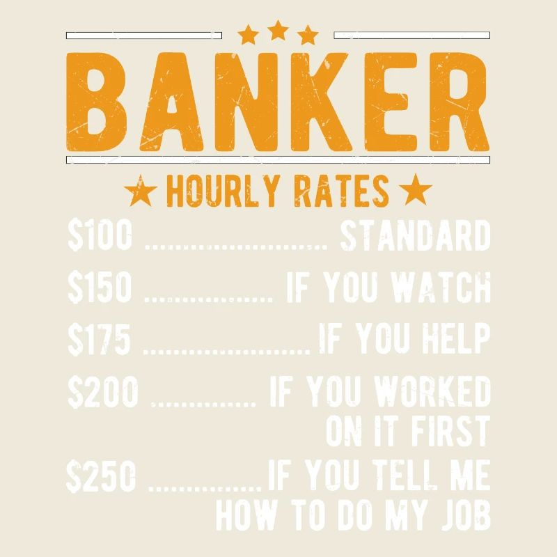 Salaire horaire du banquier