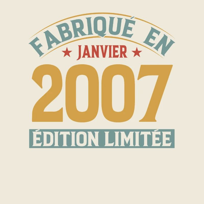 Fabriqué En Janvier 2007 Édition Limitée