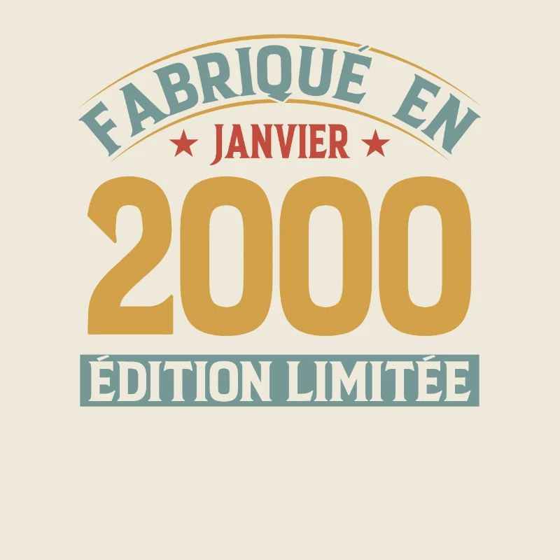 Fabriqué En Janvier 2000 Édition Limitée