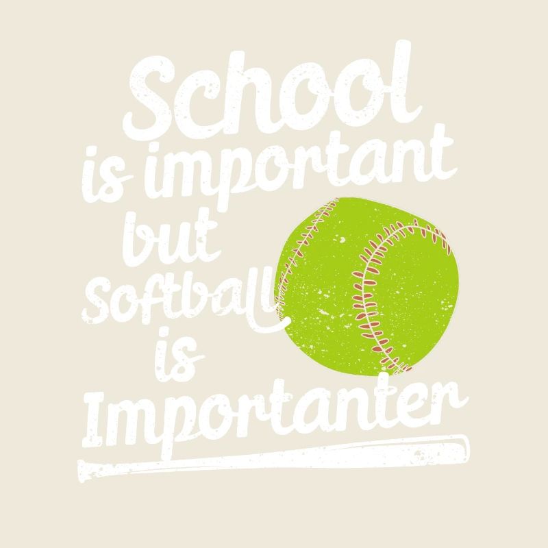 L’école est importante, mais le softball est encore plus important