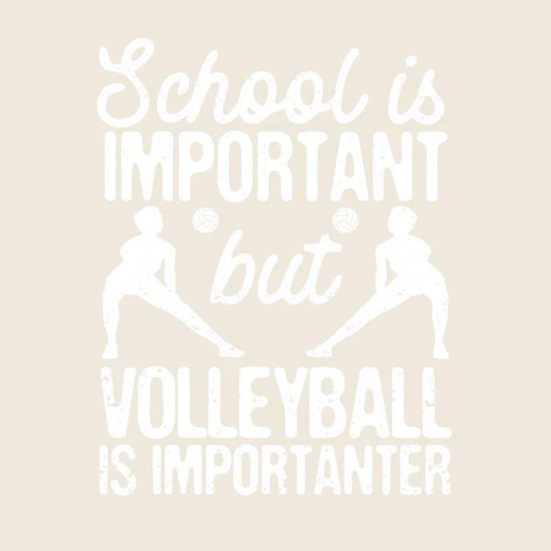 L’école est importante, mais le volleyball reste