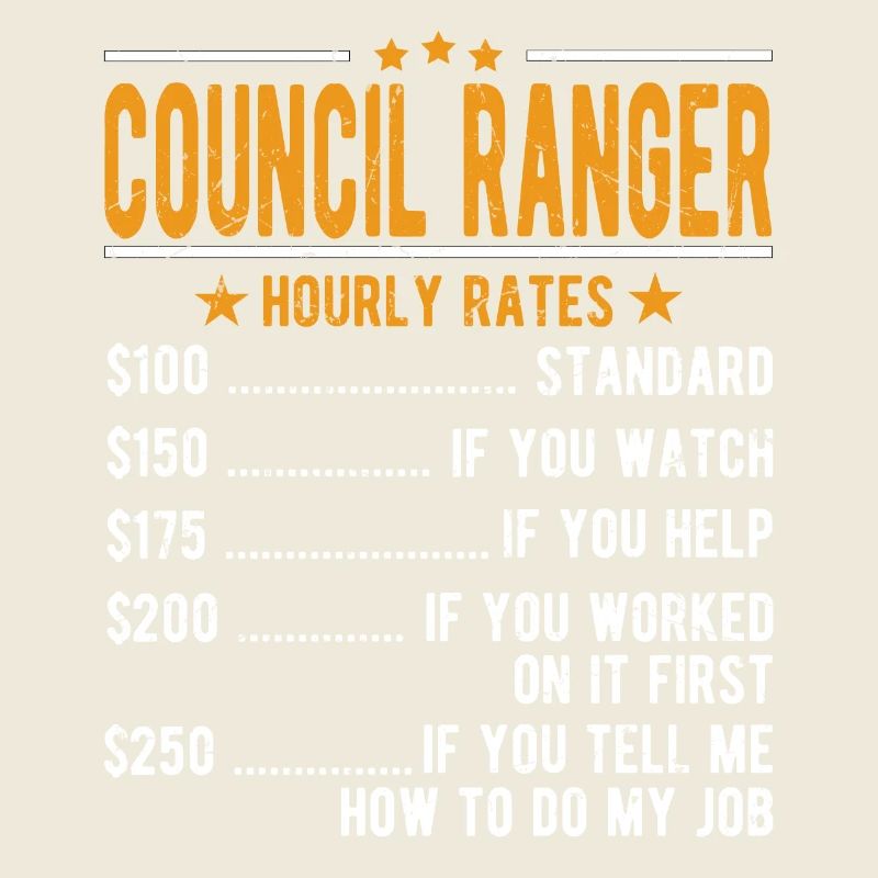 Council Ranger Stundenlohn