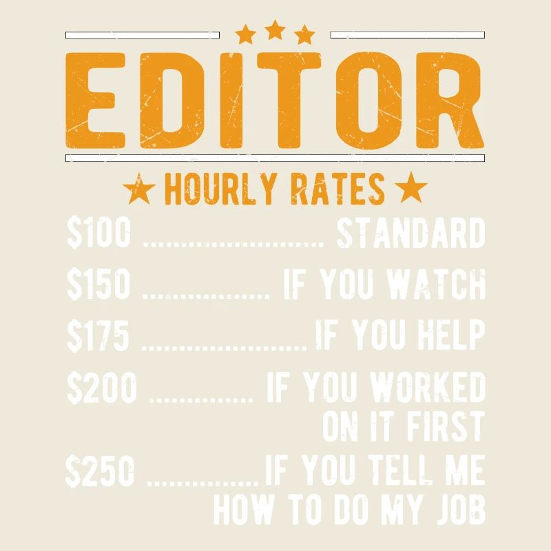 Editor Stundenlohn