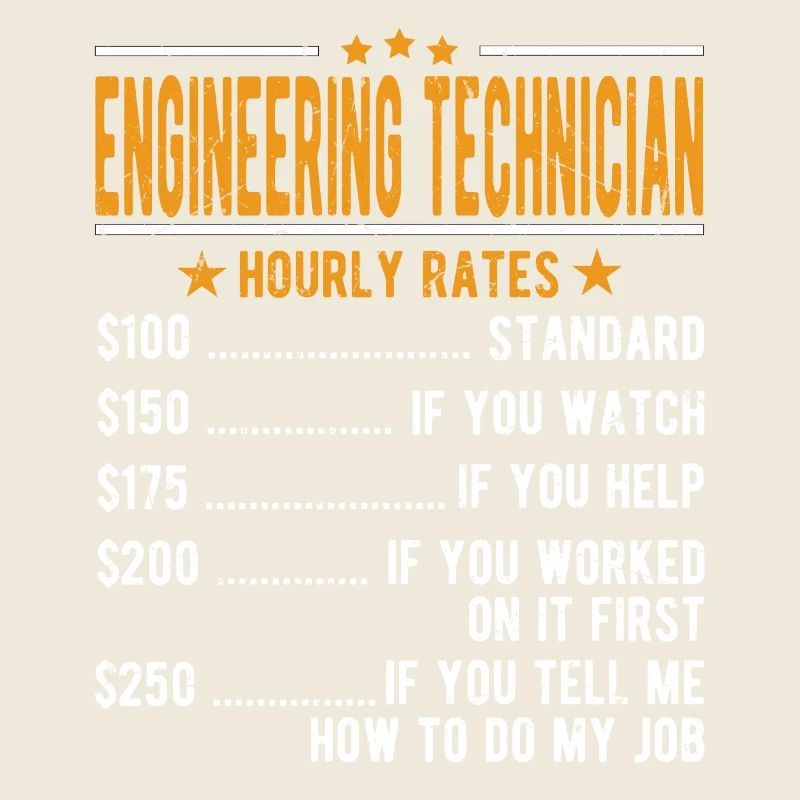 Engineering technician hourly wage