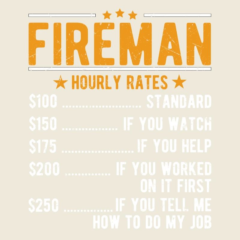 Firefighter hourly wage