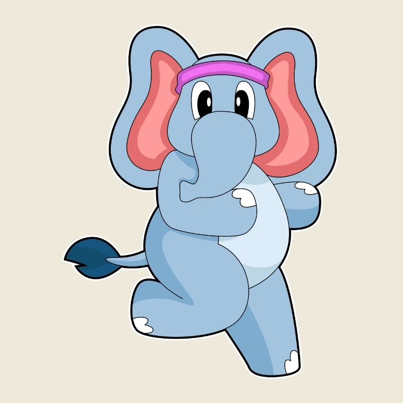 Elefant Jogger Joggen