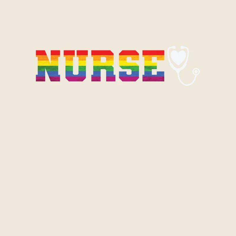 Nurse LGBT Regenbogenfarben Pride