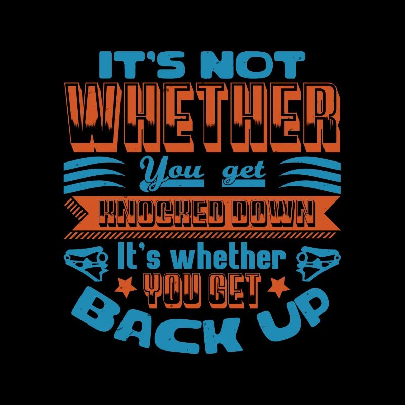 IT IS NOT WHETHER YOU GET IT S WHETHER YOU SET