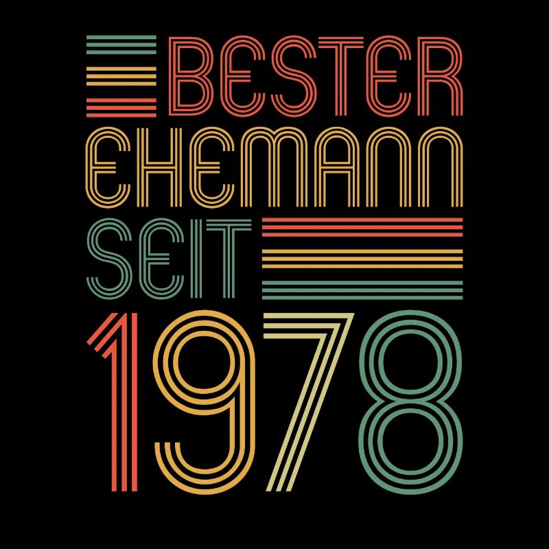 45. Hochzeitstag Bester Ehemann seit 1978