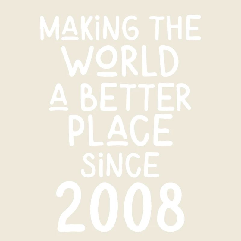 Making the World a better place since 2008