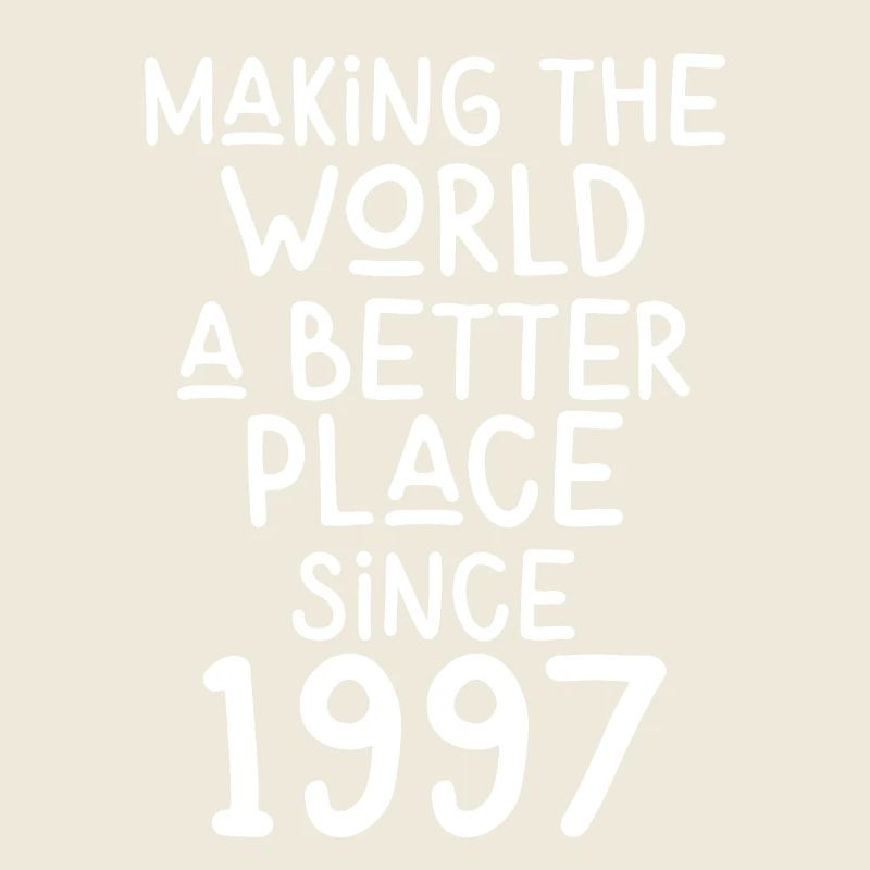 Making the World a better place since 1997