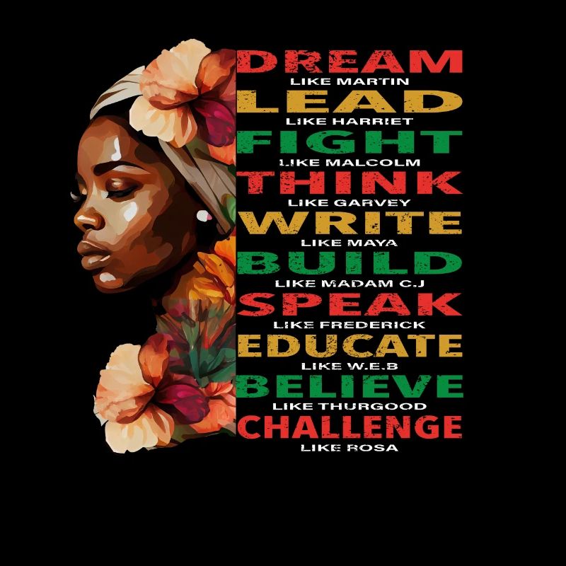 BLM African Pride Juneteenth und Black History