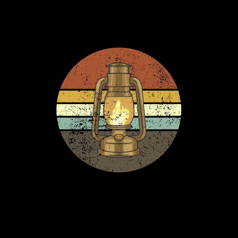 Retro Camping Laterne